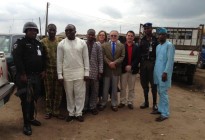 Full site tour team in Ogun, Nigeria