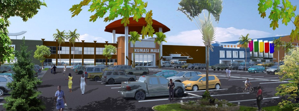 Kumasi Retail Mall Center, Ghana Africa